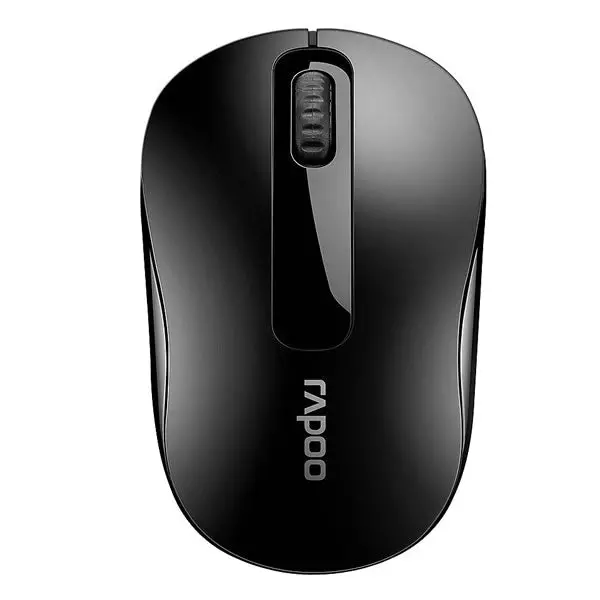 Rapoo M10 Plus Wireless Optical Mouse - Black 1