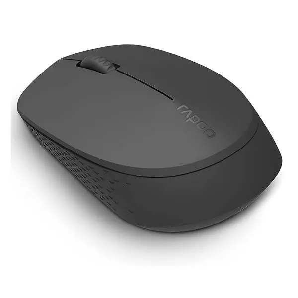 Rapoo M100 Silent Wireless Optical Mouse - Dark Grey 1