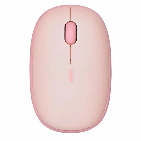 Rapoo M650 Silent Multi-Mode Wireless Mouse - Pink 1