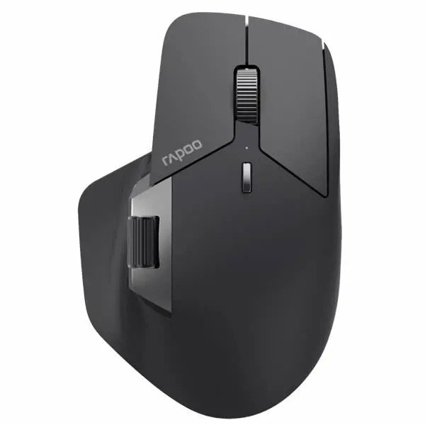 Rapoo Mt760m  Multi-Mode Wireless Optical Mouse - Light Black 1
