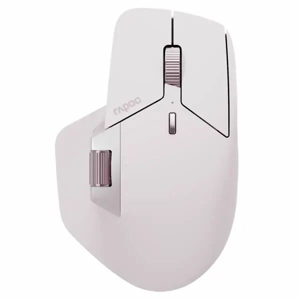 Rapoo Mt760m  Multi-Mode Wireless Optical Mouse - Rose Pink 1
