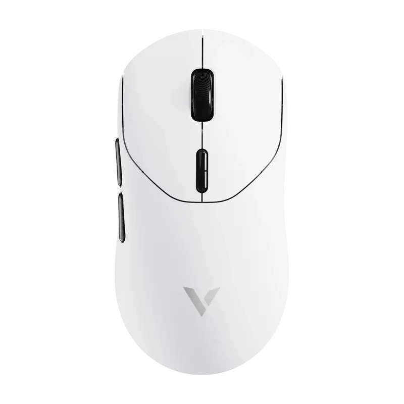 Rapoo Vt2 Max Dual 8K - True 8K Polling Wireless Gaming Mouse - Black White 1