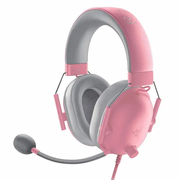 Razer Blackshark V2 X Multi-Platform Quartz Wired Esports Gaming Headset - Pink 1