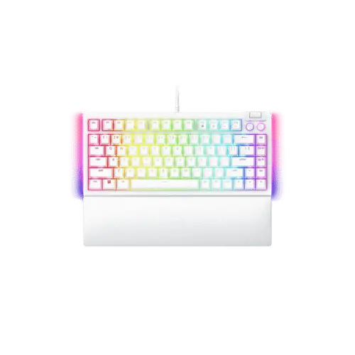 Razer Blackwidow V4 75% White 2