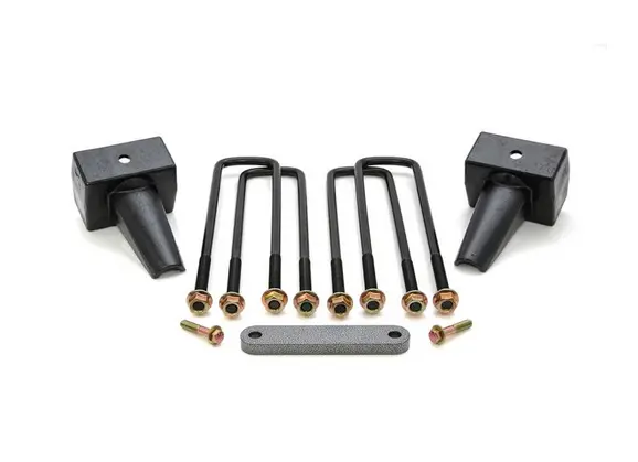 Readylift 4" Rear Block Kit - 2-Piece Drive Shaft 2017-2023 Ford F350/F450 Dually Trucks 1