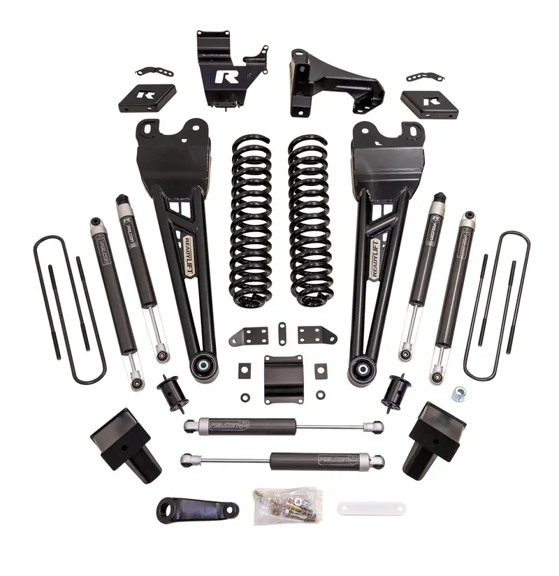 Readylift 6" Coil Spring Lift Kit With Falcon Shocks And Radius Arms 2023-2024 Ford Super Duty F250/F350 4Wd 1
