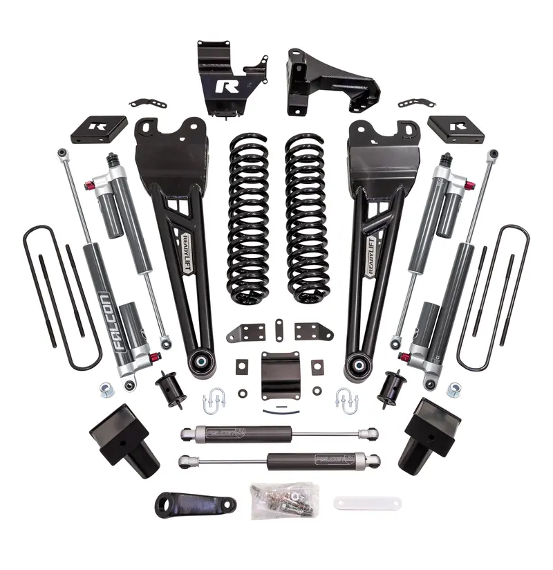 Readylift 6" Coil Spring Suspension System With Falcon Max3.3 Shocks And Radius Arms 2023-2025 Ford Super Duty F250/F350 4Wd 1