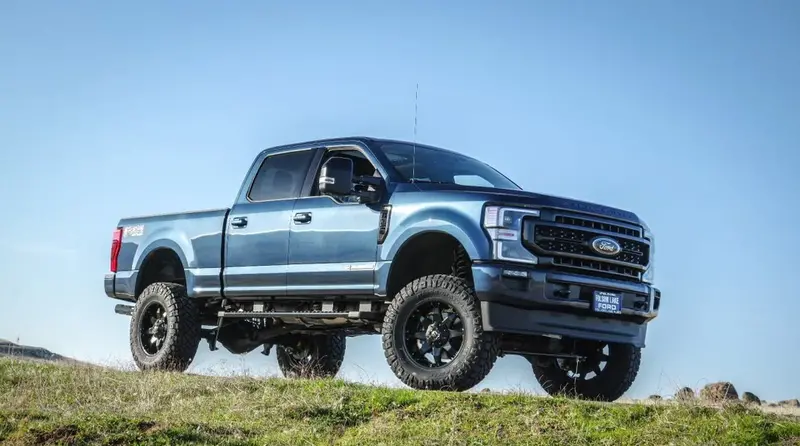 Readylift 7" Coil Spring Lift Kit With Falcon Shocks - 2017-2022 Ford F-250/F-350 Super Duty Diesel 4Wd (Without Camper Spring Package) 2