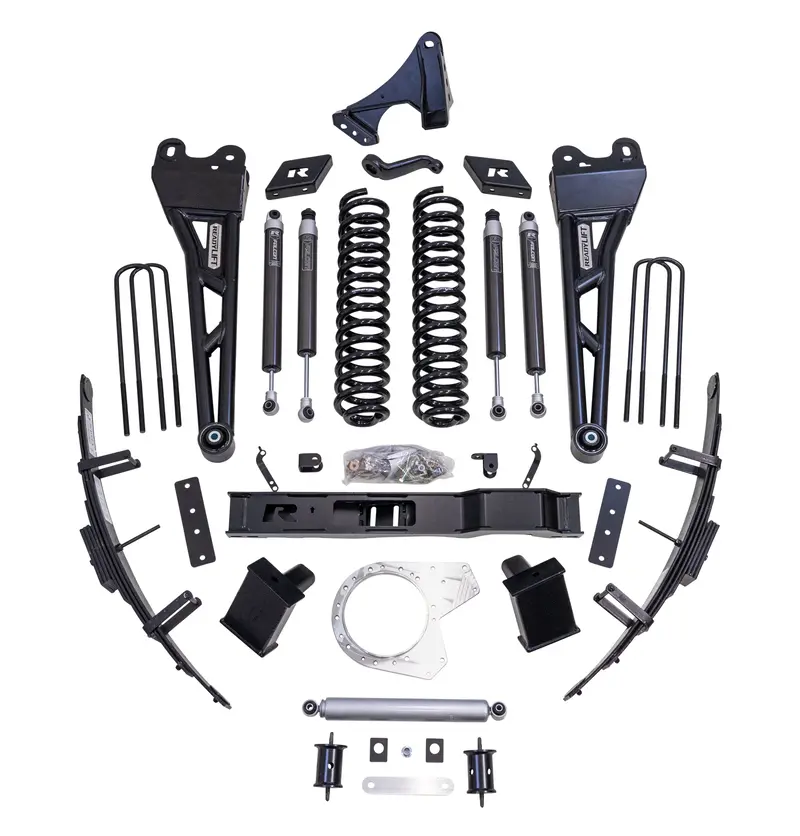 Readylift 8.5" Lift Kit With Falcon Shocks And Radius Arms 2017-2022 Ford Super Duty F250/F350 Diesel 4Wd 1