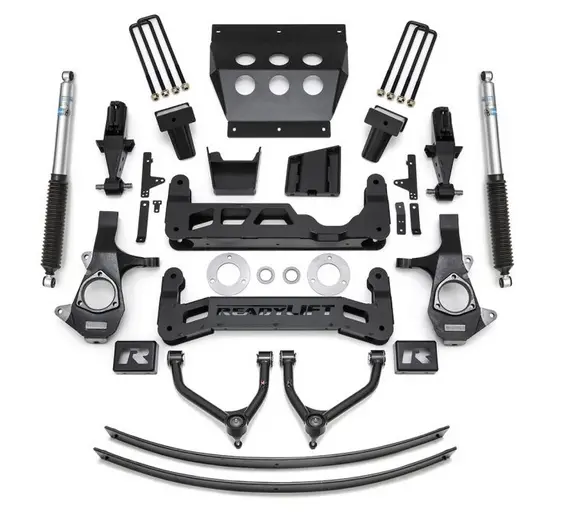 Readylift 9" Lift Kit 2014-2018 ﻿Gm Silverado / Sierra 1500 W/ Aluminum Or Stamped Steel Suspension W/ Bilstein Rear Shocks 1