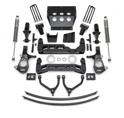 Readylift 9" Lift Kit 2014-2018 ﻿Gm Silverado / Sierra 1500 W/ Aluminum Or Stamped Steel Suspension W/ Falcon 1.1 Monotube Shocks 1