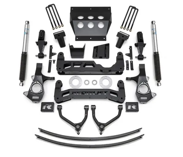 Readylift 9" Lift Kit 2014-2018 ﻿Gm Silverado / Sierra 1500 W/ Cast Steel Suspension W/ Bilstein Rear Shocks 1