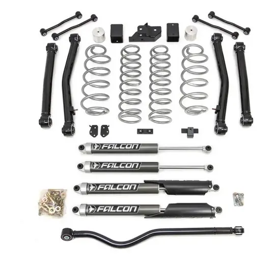 Readylift Terrain Flex 4-Arm Kit W/Falcon 2.1 Monotube Shocks 2018-2025 Jeep Jl Wrangler (3.5" Front 3.5" Rear) 1