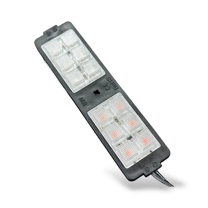 Red & Blue Led Blinking Light 12V Dc | Police Strobe Light For Diy Projects, Bike & Decorative Lighting 1