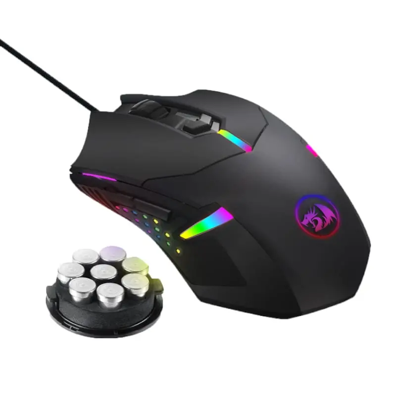 Redragon Centrophorus 7200Dpi Rgb Gaming Mouse - Black 1