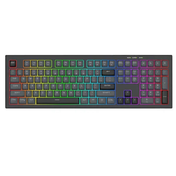 Redragon Crux Membrane Gaming Keyboard – Black 1