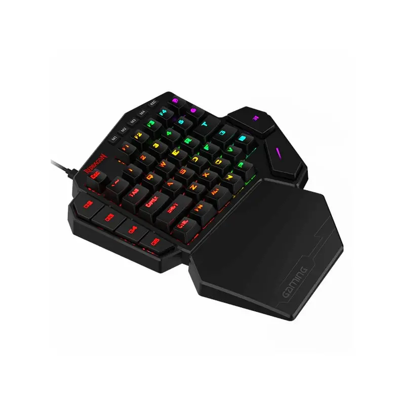 Redragon Diti Elite Pro One-Handed Rgb Wireless Mechanical Gaming Keyboard - Black 2
