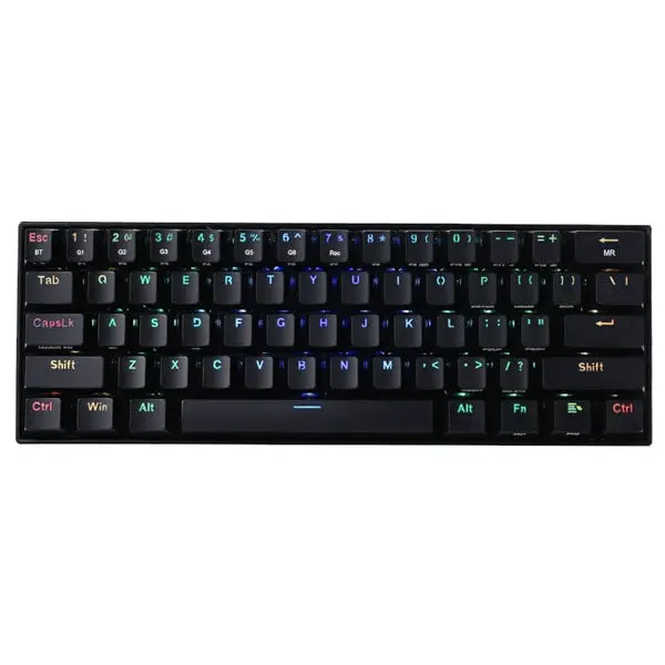 Redragon Draconic Pro Mechanical 61 Key | Bluetooth 5.0|Rf|Rgb Gaming Keyboard - Black 1