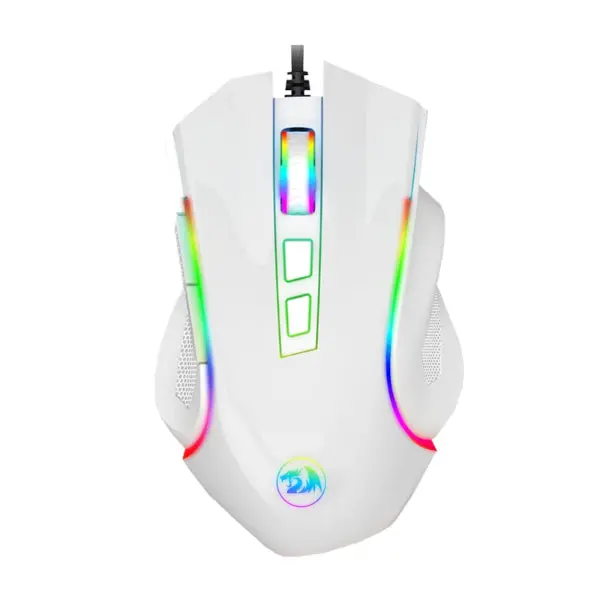 Redragon Griffin 7200Dpi Gaming Mouse - White 1