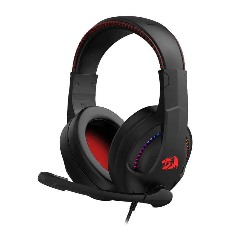 Redragon H211 Cronus Surround Sound Rgb Wired Gaming Headset - Black 1