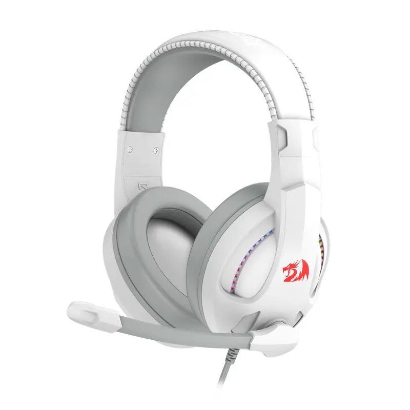 Redragon H211 Cronus Surround Sound Rgb Wired Gaming Headset – White 1