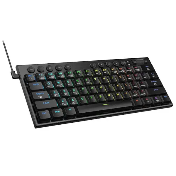 Redragon Horus Low Profile Wired Gaming Mechanical Keyboard – Black 2
