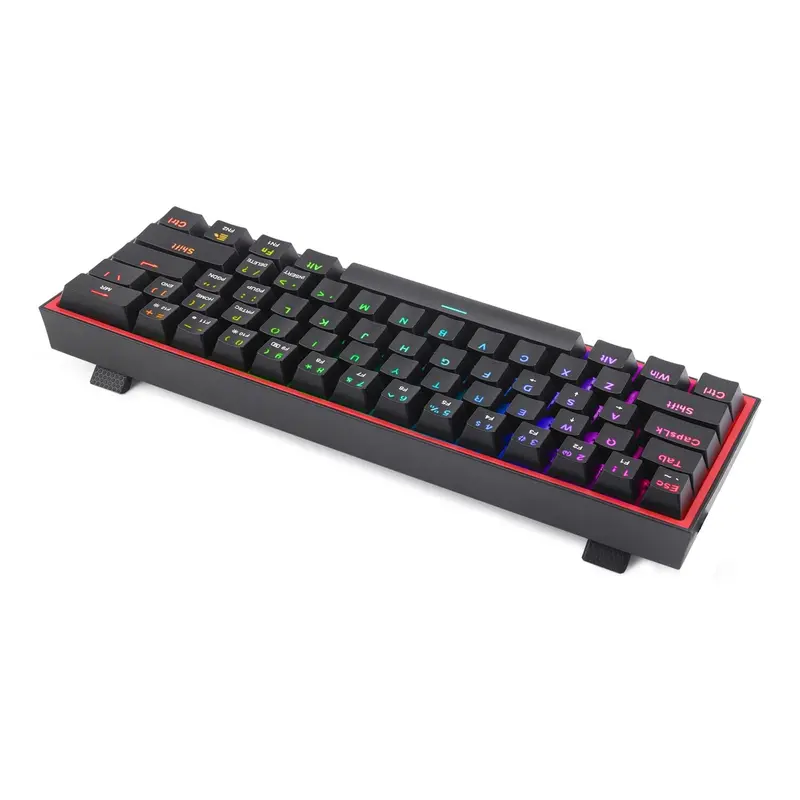 Redragon K617 Fizz 60% Wired Rgb Gaming Keyboard - Black 2