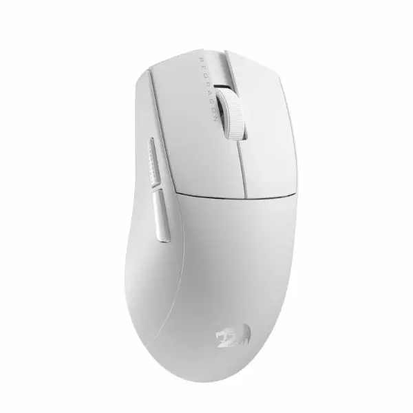 Redragon M916 Pro 1K 3-Mode Wireless Gaming Mouse – White 1