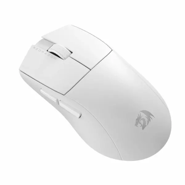Redragon M916 Pro 1K 3-Mode Wireless Gaming Mouse – White 2