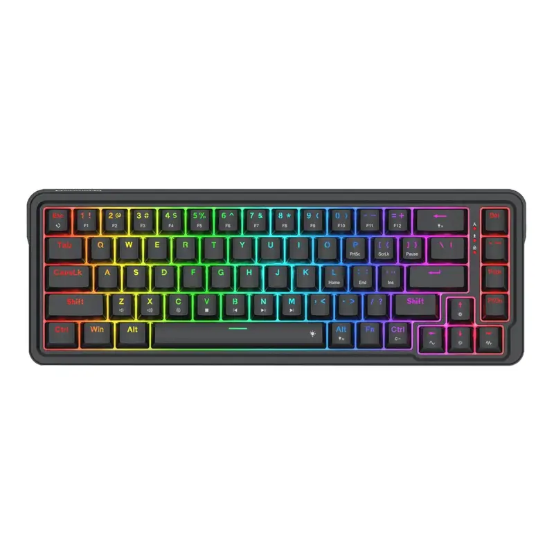 Redragon Nova K709 65% Wired Gasket Rgb Gaming Keyboard - Black 1