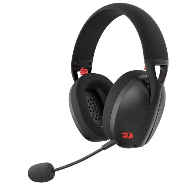 Redragon Over-Ear Ire Bt5.2 Wireless Gaming Headset – Black 1