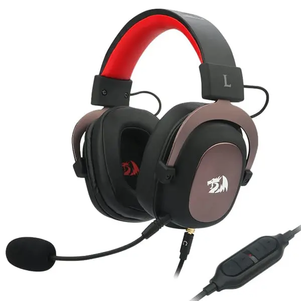 Redragon Over-Ear Zeus 2 Usb Gaming Headset – Black 1
