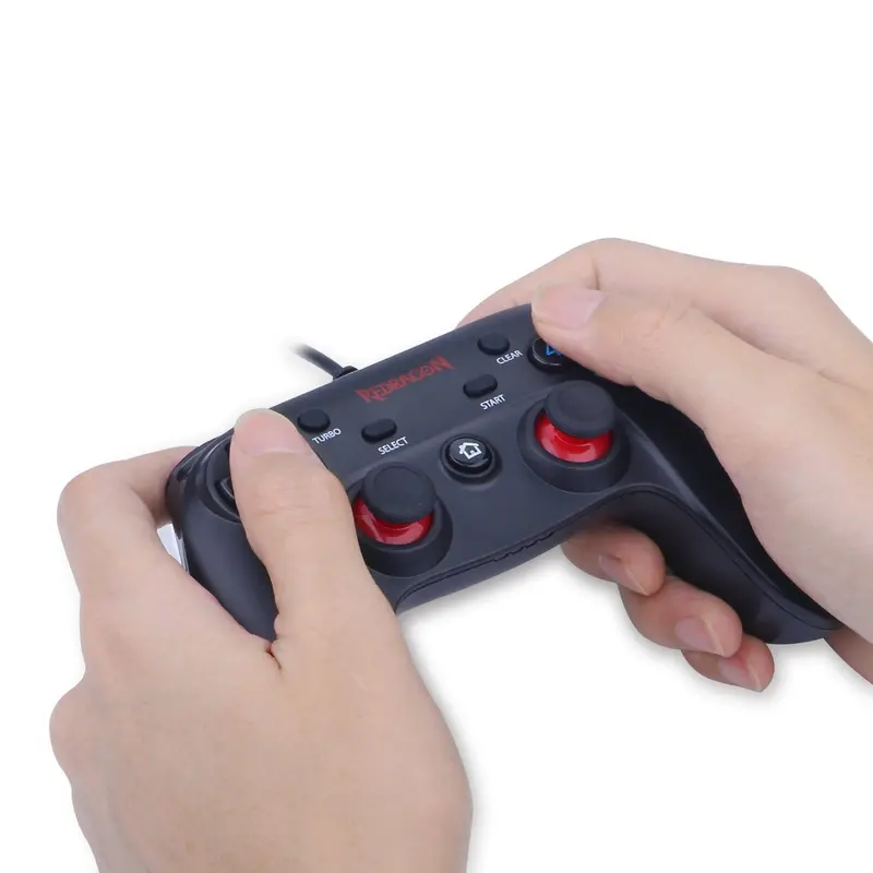 Redragon Saturn Wired X/D-Input(Digital/Analog) Pc Controller Black 2