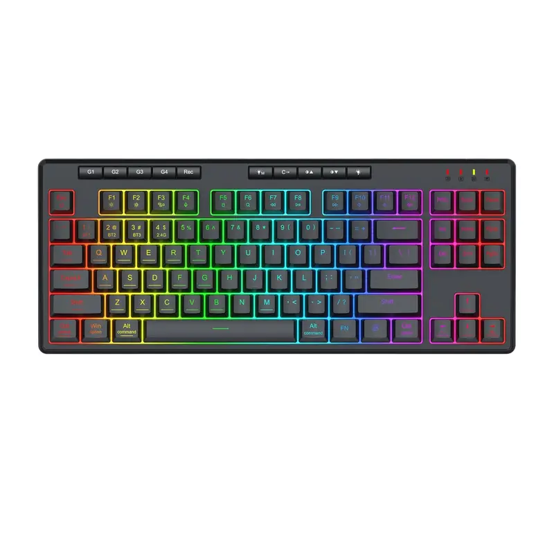 Redragon Shiva Pro Wireless Keyboard - Black 1