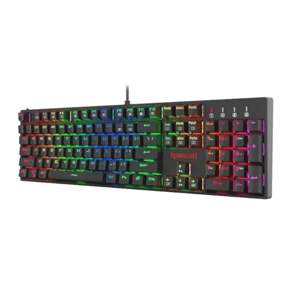 Redragon Surara Mechanical Rgb Gaming Keyboard - Black 1