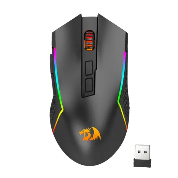Redragon Trident Pro 8000Dpi Rgb Gaming Mouse - Black 1