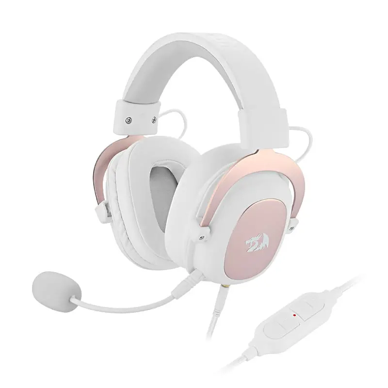 Redragon Zeus 2 Usb | Virtual 7.1 Gaming Headset For Pc/Ps4/Xbox – White 1