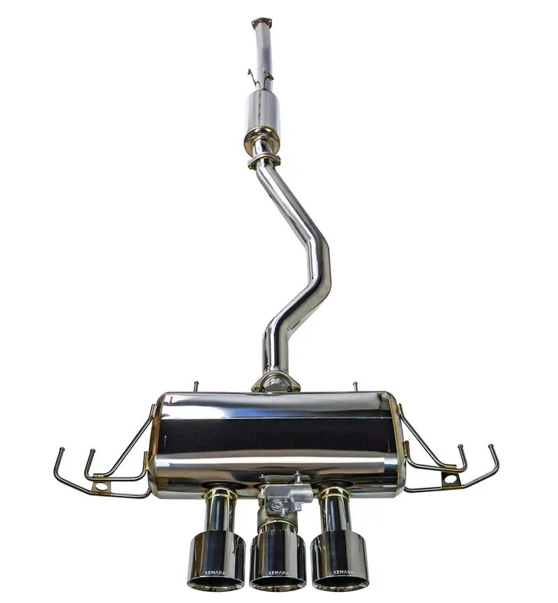 Remark Sports Touring Q-Spec Triple Tip Catback Exhaust + Front Pipe 2023+ Honda Civic Type R (Fl5) 2