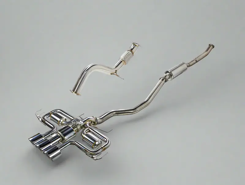 Remark Sports Touring Triple Tip Catback + Front Pipe 2023+ Honda Civic Type R (Fl5) 1