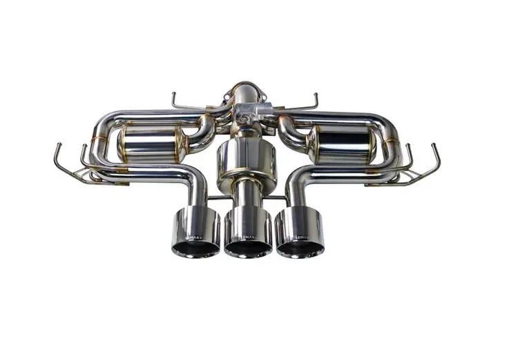 Remark Sports Touring Triple Tip Catback + Front Pipe 2023+ Honda Civic Type R (Fl5) 2