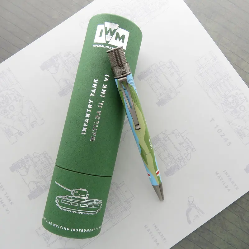 Retro 51 Imperial War Museums Matilda Tank Rollerball Pen 2