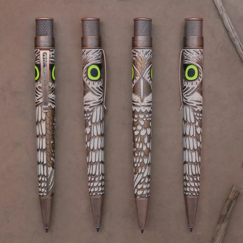 Retro 51 Owl Rescue Ballpoint Pen 1