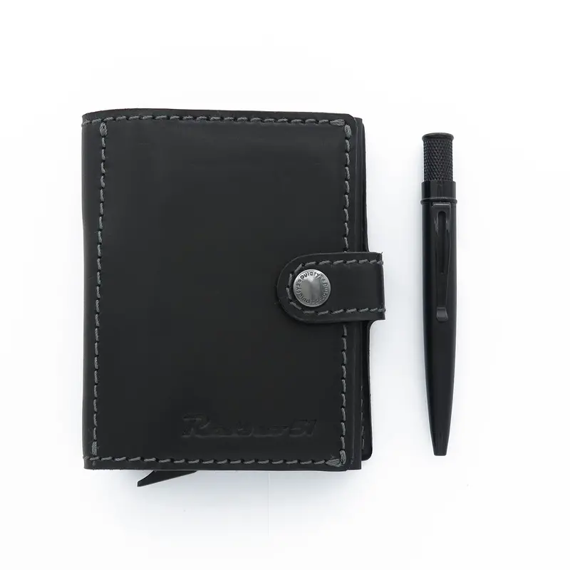 Retro 51 Pularys Modern Traveler Wallet With Ballpoint Pen 2