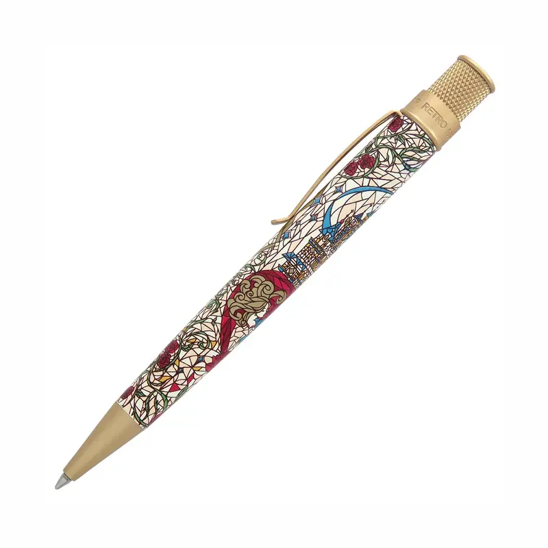 Retro 51 Tornado Literary Collection Beauty And The Beast Rollerball Pen 1