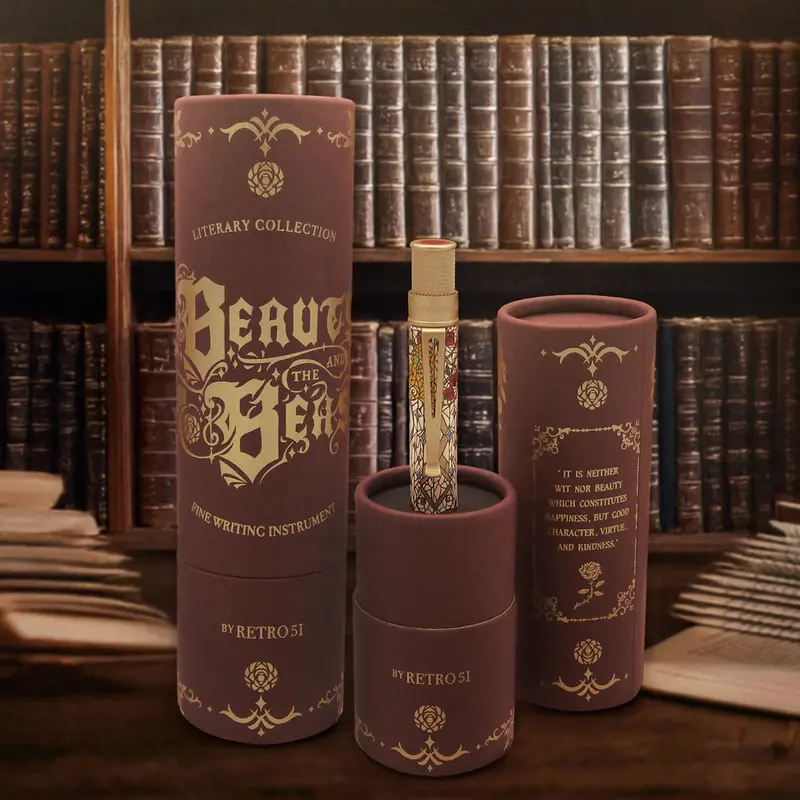 Retro 51 Tornado Literary Collection Beauty And The Beast Rollerball Pen 2