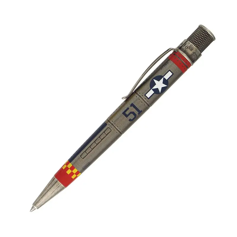 Retro 51 Tornado Vintage Metalsmith P51 Mustang Rollerball Pen 1
