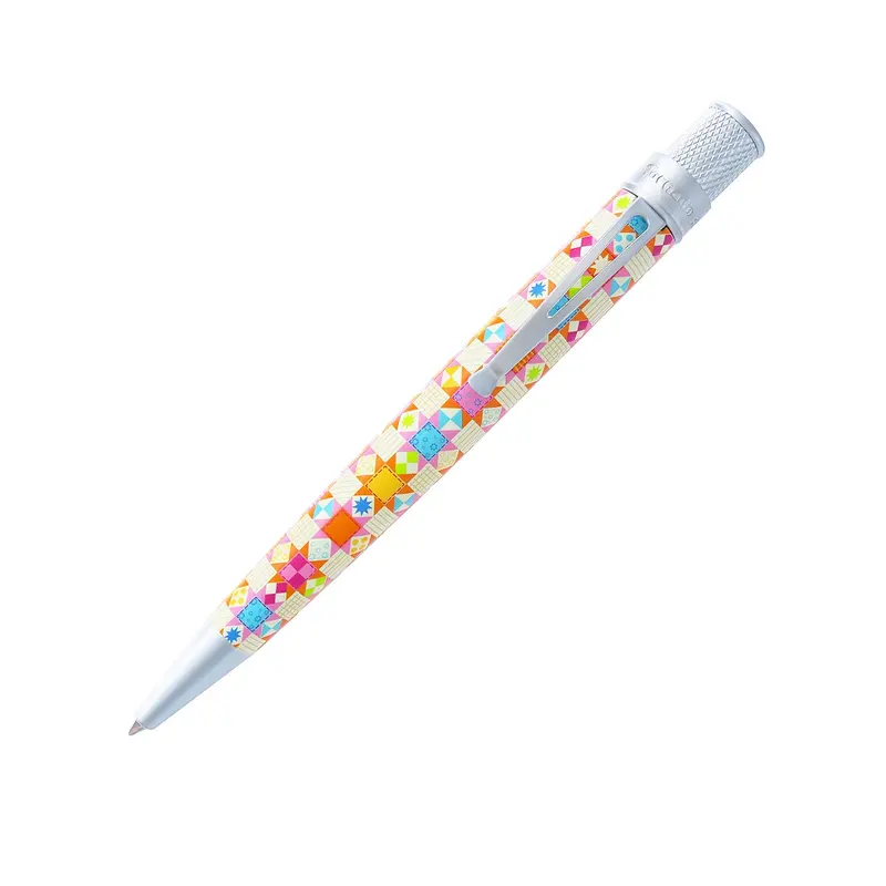 Retro 51 Tornado Vintage Metalsmith Patchwork Rollerball Pen 1