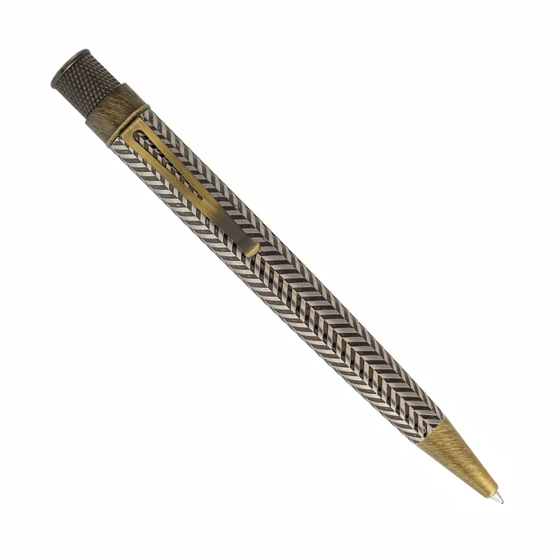 Retro 51 Tornado Vintage Metalsmith Teddy Roosevelt Rollerball Pen 1