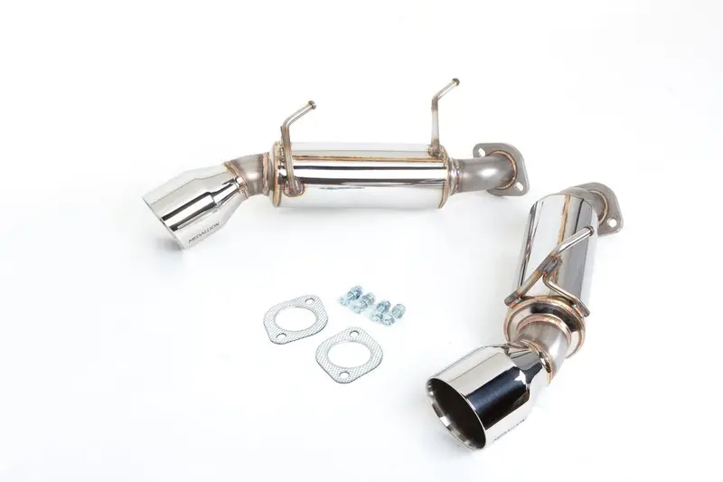 Revel Medalion Touring S Exhaust 2008-2012 Infiniti G37 Coupe, 2014-2016 Q60/Q60s Awd/Rwd (Dual Muffler / Axle Back) 1
