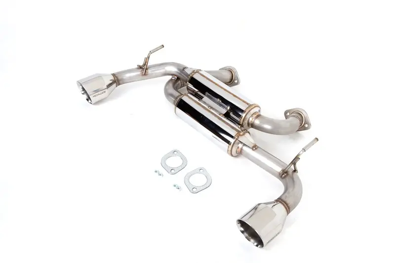 Revel Medalion Touring S Exhaust 2017 Infiniti Q60 3.0T Rwd / Q60 Red Sport 400 Rwd (Dual Muffler / Axle Back) 1